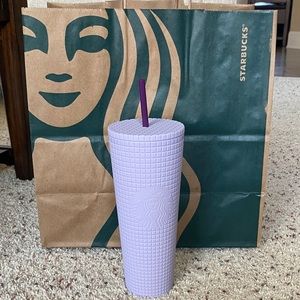 Starbucks Lilac Grid Cold Tumbler